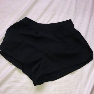 Black shorts